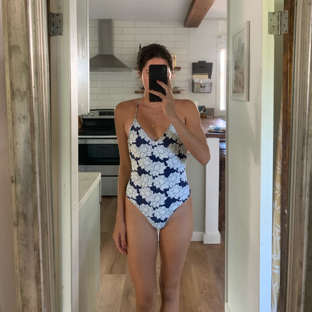 Benoa Swim - Palm one piece in gardenia